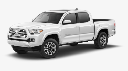 2019 Toyota Tacoma In Super White - 2017 Toyota Tacoma Sr5 V6, HD Png Download, Free Download