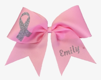 Cheer Hair Bows, Breast Cancer Awareness Bow, Pink - Present, HD Png Download, Free Download