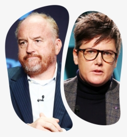 Louis Ck And Hannah Gadsby - Gentleman, HD Png Download, Free Download