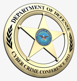 The 12th Annual Dod Cyber Crime Conference, Sponsored - Badge, HD Png Download, Free Download