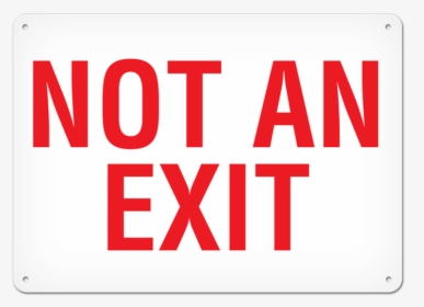 Exit Sign, HD Png Download, Free Download