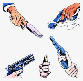 #weapons #guns #hand Gun #hands #shoot #dope #swag - Crooks And Castles With Weed, HD Png Download, Free Download
