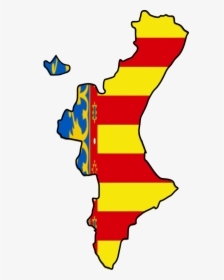 Comunidad Valenciana Png - Senyera Valencia Png, Transparent Png, Free Download