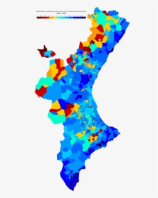 Comunidad Valenciana Crecimiento 1998 2008 - Provincia De Castellón Población, HD Png Download, Free Download