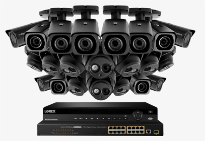 4k Ultra Hd Ip Nvr System With 32-channel Nvr, 10 4k - Network Video Recorder, HD Png Download, Free Download