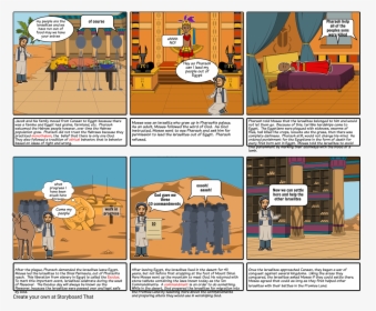 Story Of Moses Storyboard, HD Png Download, Free Download