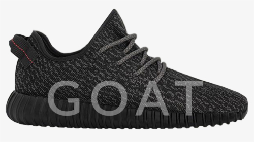 Adidas Yeezy 350 V2 "black/red - Water Shoe, HD Png Download, Free Download