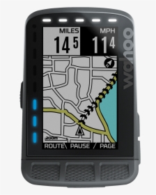 Wahoo Elemnt Roam Maps, HD Png Download, Free Download