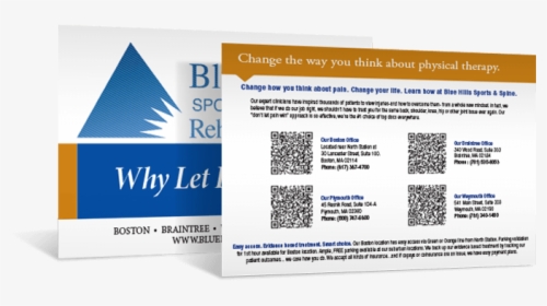 Qr Code Direct Mail Postcard - Graphic Design, HD Png Download, Free Download