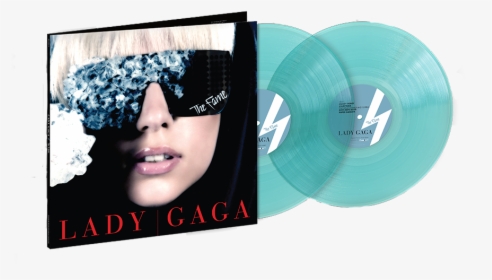Lady Gaga The Fame Blue Vinyl, HD Png Download, Free Download