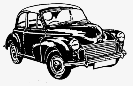 Zoom Morris Minor Rubber Stamp - Antique Car, HD Png Download, Free Download