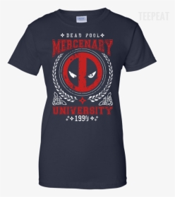 Mercenary University Ladies Tee Apparel Teepeat"  Class= - T-shirt, HD Png Download, Free Download