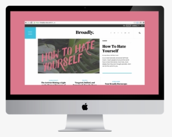 Broadly Vice Site Design, HD Png Download, Free Download