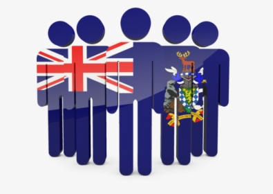 Download Flag Icon Of South Georgia And The South Sandwich - People With Australian Flag, HD Png Download, Free Download