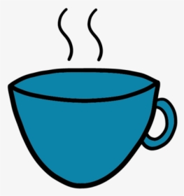 Coffeecup Icon Sm - Blue Coffee Icon Png, Transparent Png, Free Download