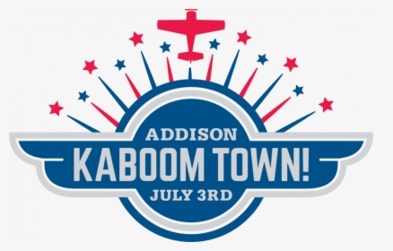 Addison Kaboom Town Logo - Kaboom Town 2017 Addison, HD Png Download, Free Download