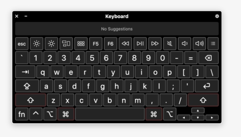 Newimage - Accessibility Keyboard On Macbook Pro Apple, HD Png Download, Free Download