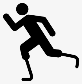 Paralympic Games Runner - Paralympics Png, Transparent Png, Free Download