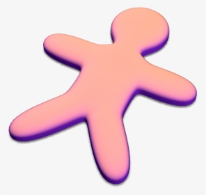 Gingerbread Man Template - Starfish, HD Png Download, Free Download