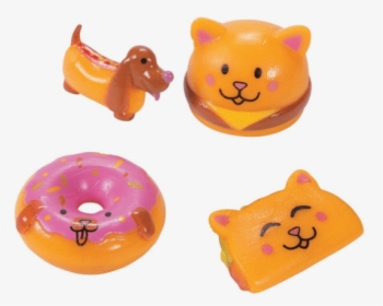 Mini Silly Food Pets Character Toys - Bath Toy, HD Png Download, Free Download