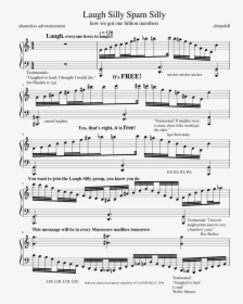 Sheet Music, HD Png Download, Free Download