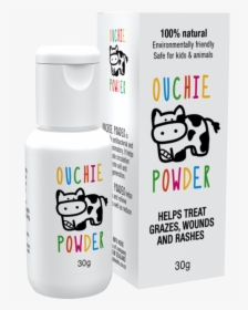 Ouchie Powder Antibacterial Wound Healer - Plastic Bottle, HD Png Download, Free Download