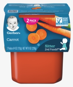 2nd Foods Carrot - Apple Banana Strawberry Baby Food, HD Png Download, Free Download