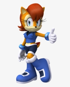 Sonic The Hedgehog Sally Acorn, HD Png Download, Free Download