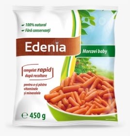 Baby Carrots - Fasole Verde Congelata Edenia, HD Png Download, Free Download
