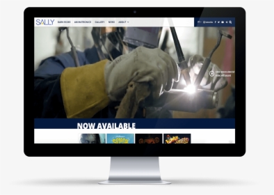 Sally Corp - Led-backlit Lcd Display, HD Png Download, Free Download