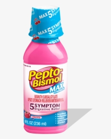 Pepto-bismol Maximum Strength Liquid, Cherry, 12 Oz - Bottle, HD Png Download, Free Download