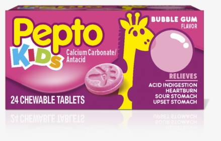 Pepto Bismol Kids - Kids Chewable Pepto Bismol, HD Png Download, Free Download