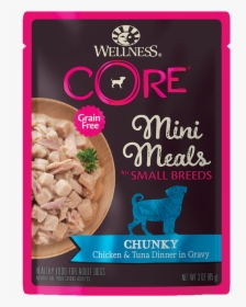 Wellness Core Small Breed Mini Meals Chunky Chicken - Core By Wellness Dog Food Mini Meals, HD Png Download, Free Download