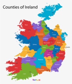 Regional Map Of Ireland, HD Png Download, Free Download