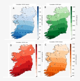 Republic Of Ireland Northern Ireland Map, HD Png Download, Free Download