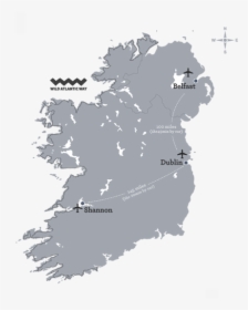 North And South Ireland Map, HD Png Download, Free Download