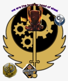 #brotherhood - Fallout Brotherhood Of Steel Logo, HD Png Download, Free Download