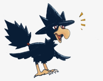 Murkrow - Illustration, HD Png Download, Free Download