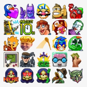 Twitch Emotes Png - Mario Emotes On Twitch, Transparent Png, Free Download