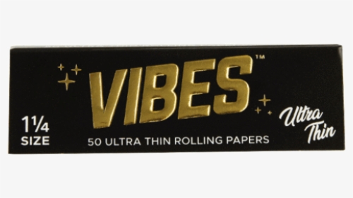 Ultra Thin Vibes Rolling Papers - Signage, HD Png Download, Free Download