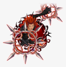 Axel Mod - Kingdom Hearts Illustrated Xion, HD Png Download, Free Download