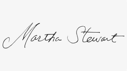 Martha Stewart Signature, HD Png Download, Free Download