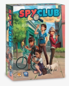 Spyclub 3d Box1 - Spy Club Board Game, HD Png Download, Free Download