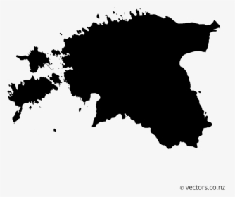Estonia Map Vector, HD Png Download, Free Download