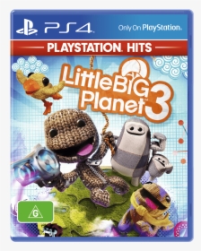 Playstation4 Little Big Planet 3 , , Product Image"   - Little Big Planet 3 Playstation Hits, HD Png Download, Free Download