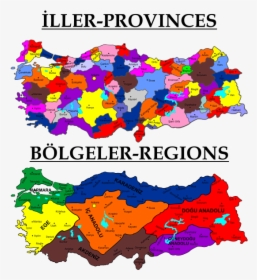 Blank Map Of Europe Countries - Provinces Of Turkey, HD Png Download, Free Download