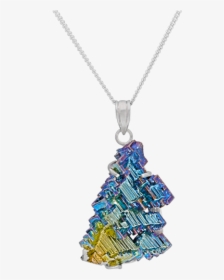 Bismuth Crystal Necklace, HD Png Download, Free Download