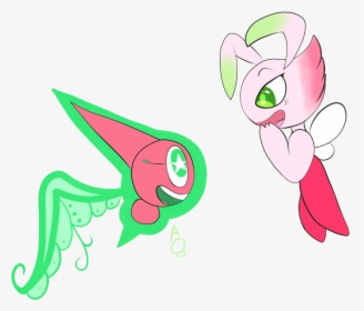 Hey, We Match  [[ @dailycelebi / Pixie Rotoms Are By @ask - Cartoon, HD Png Download, Free Download