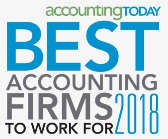 Best Accounting Firms To Work For - Accounting Today Best Accounting Firms To Work, HD Png Download, Free Download