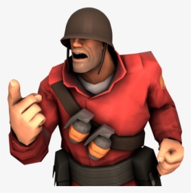 Tf2 Soldier Finger, HD Png Download, Free Download